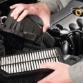 What does air filter leave behind?